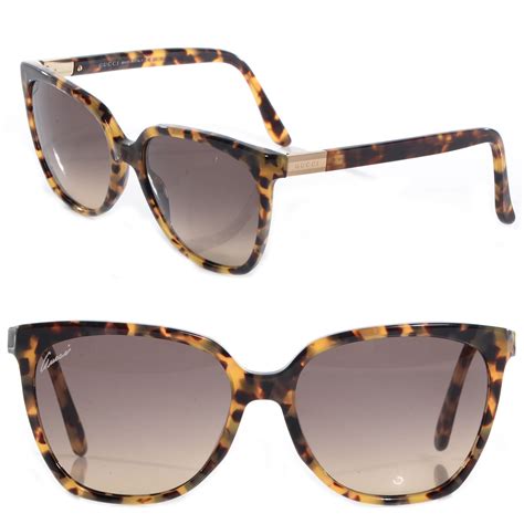 Gucci tortoise shell glasses